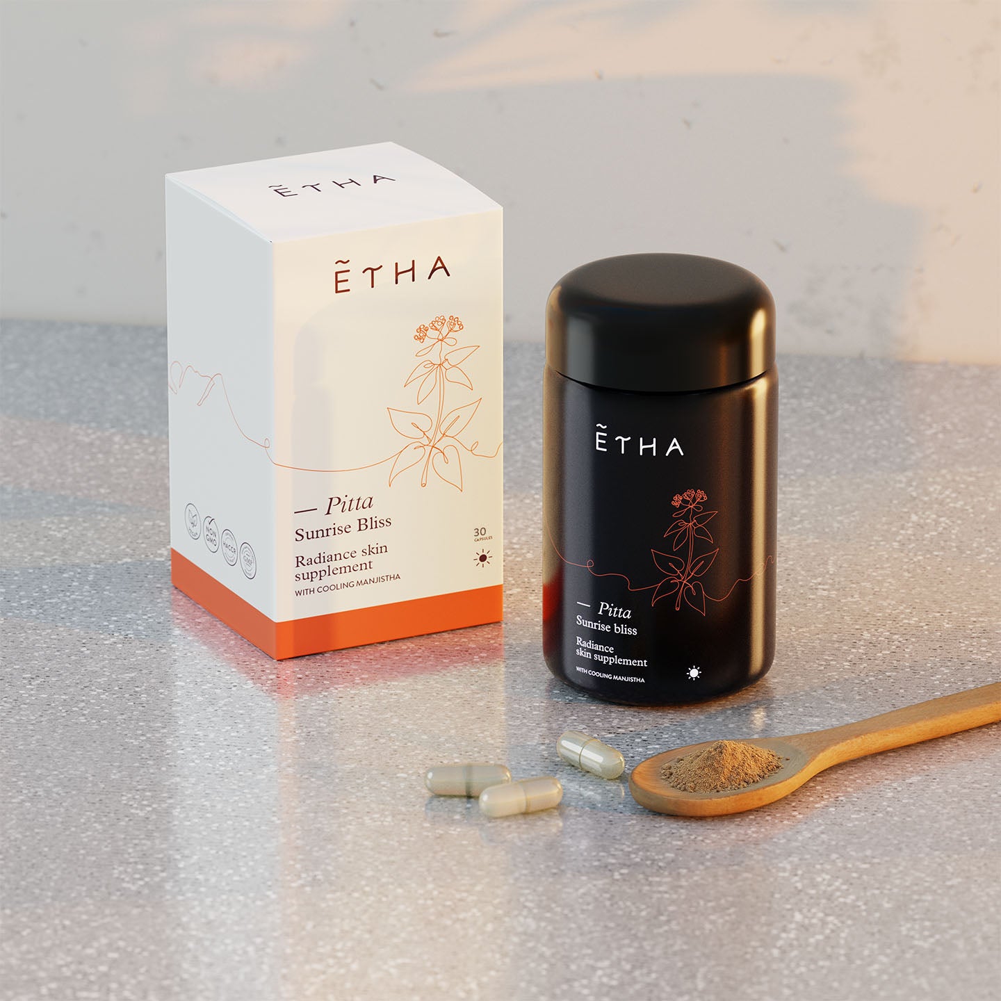 Pitta skin supplement radiance