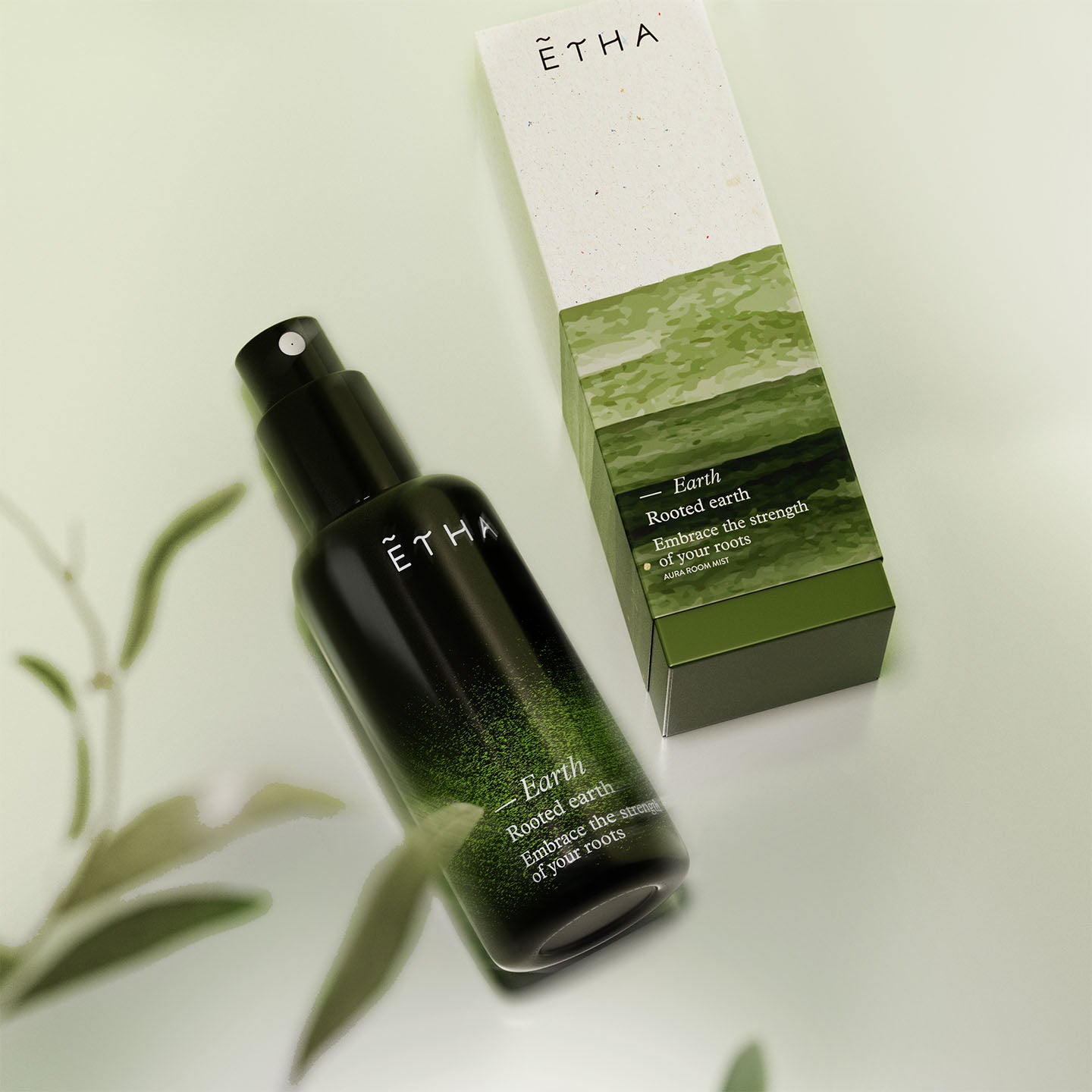 Rooted earth room mist