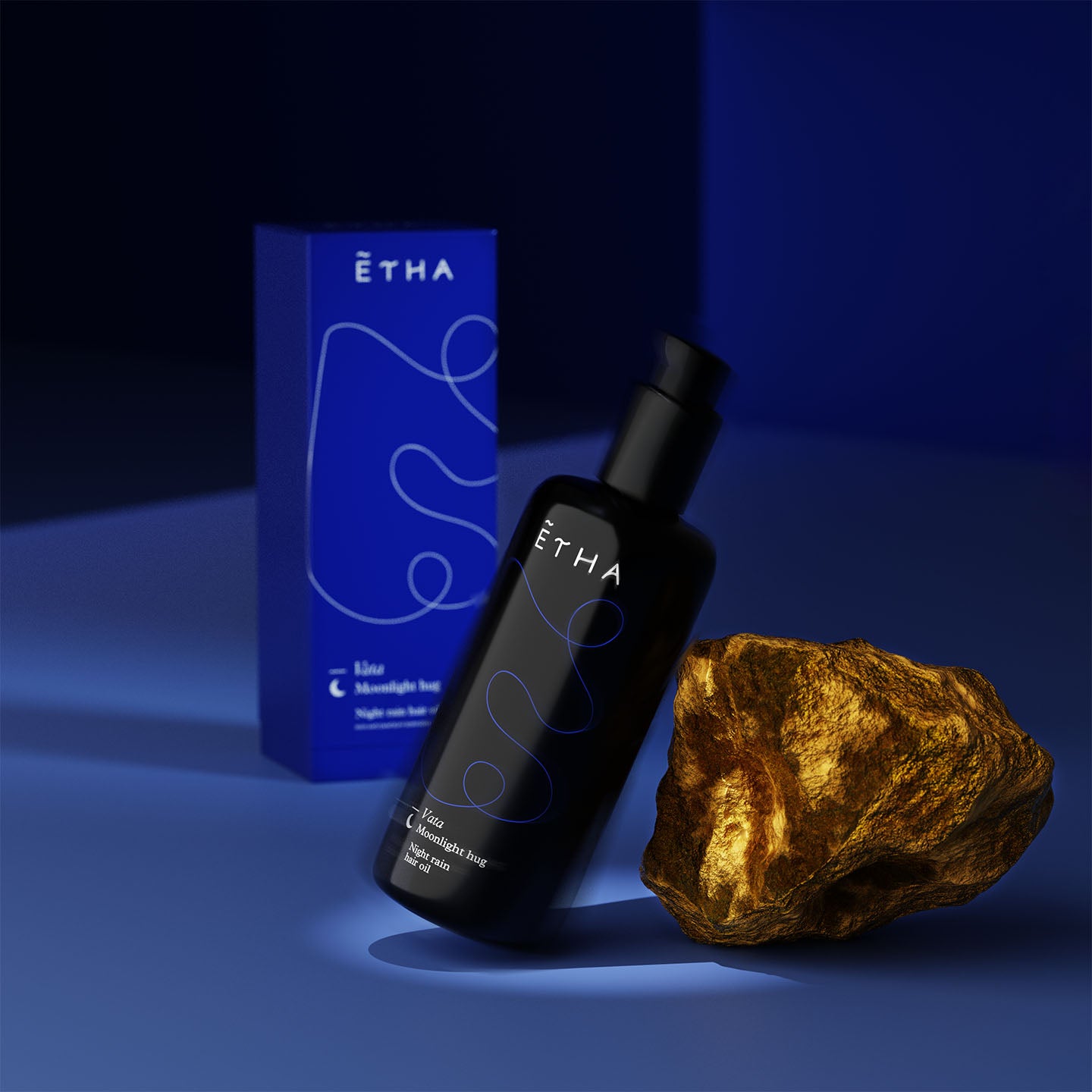 Vata hair oil night rain