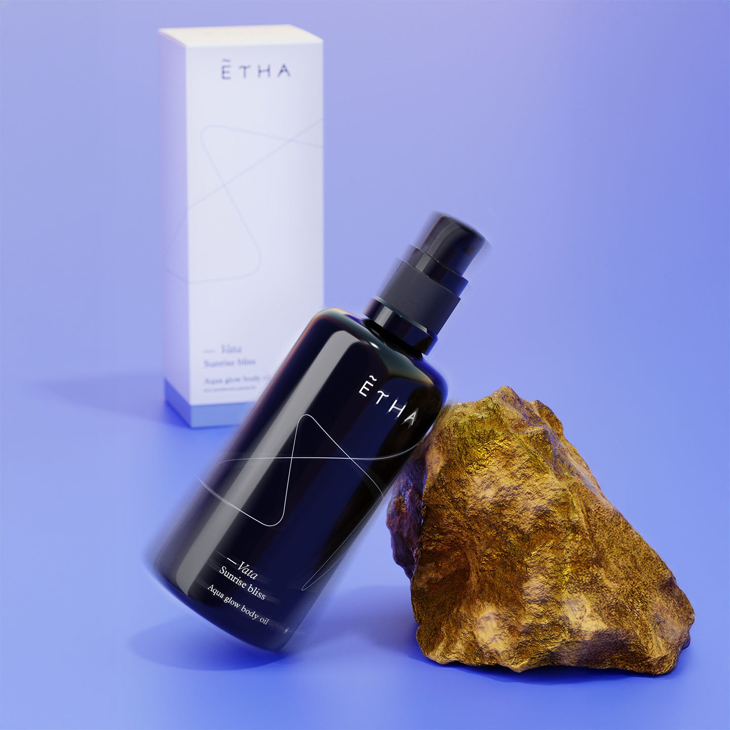 Vata body oil aqua glow