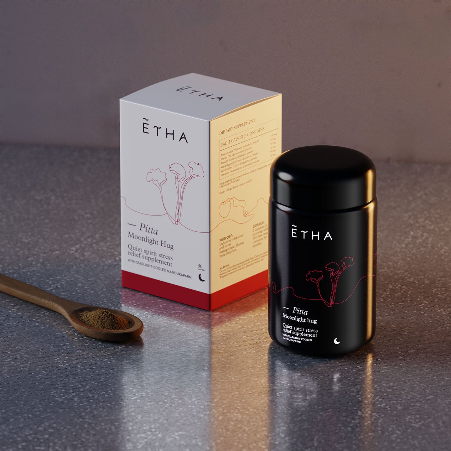 Pitta stress relief supplement quiet spirit