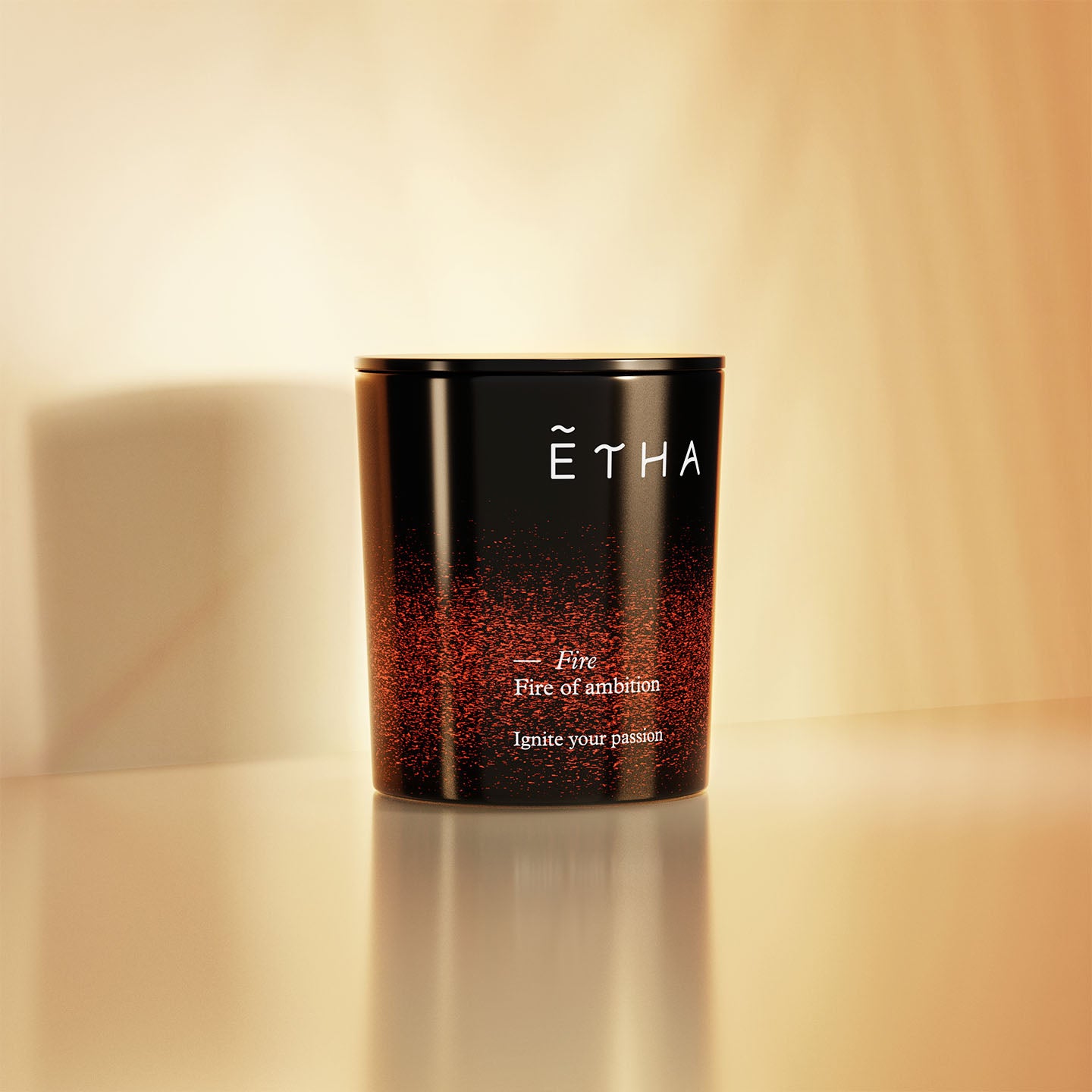 Fire of ambition handmade candle