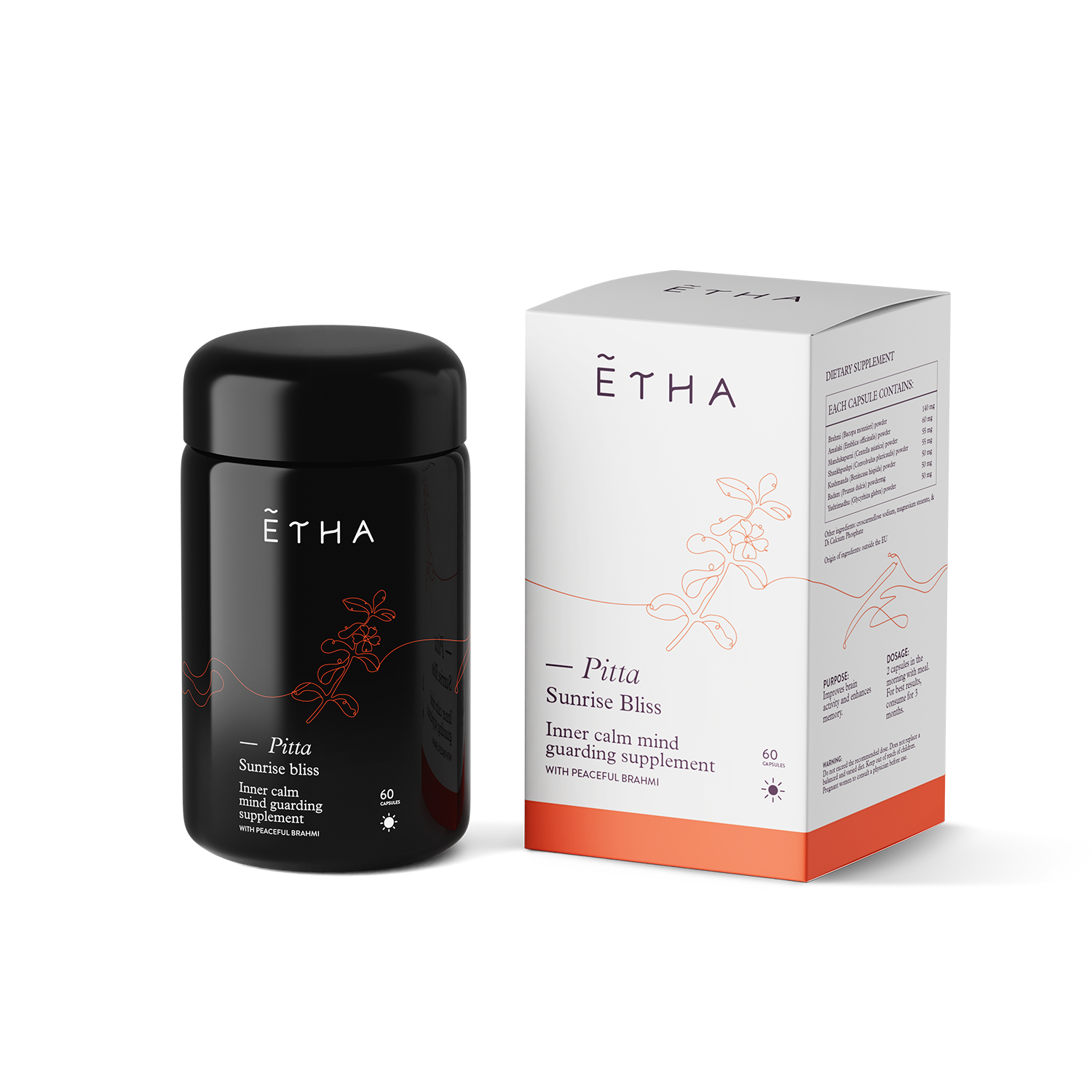 Pitta mind guarding supplement inner calm