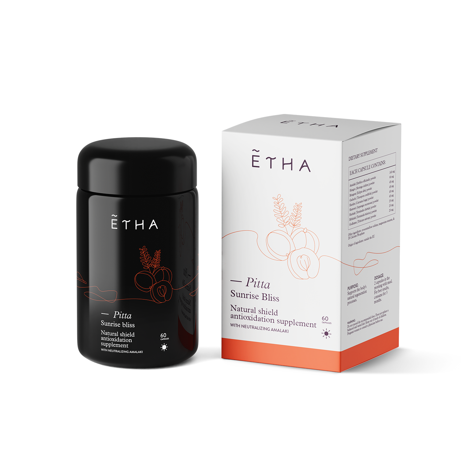 Pitta antioxidation supplement natural shield