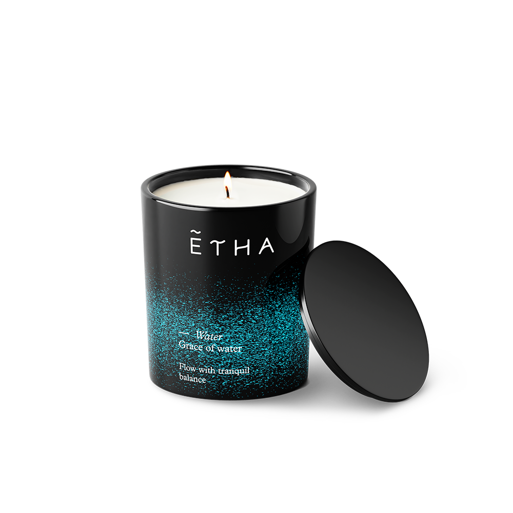 Grace of water handmade candle