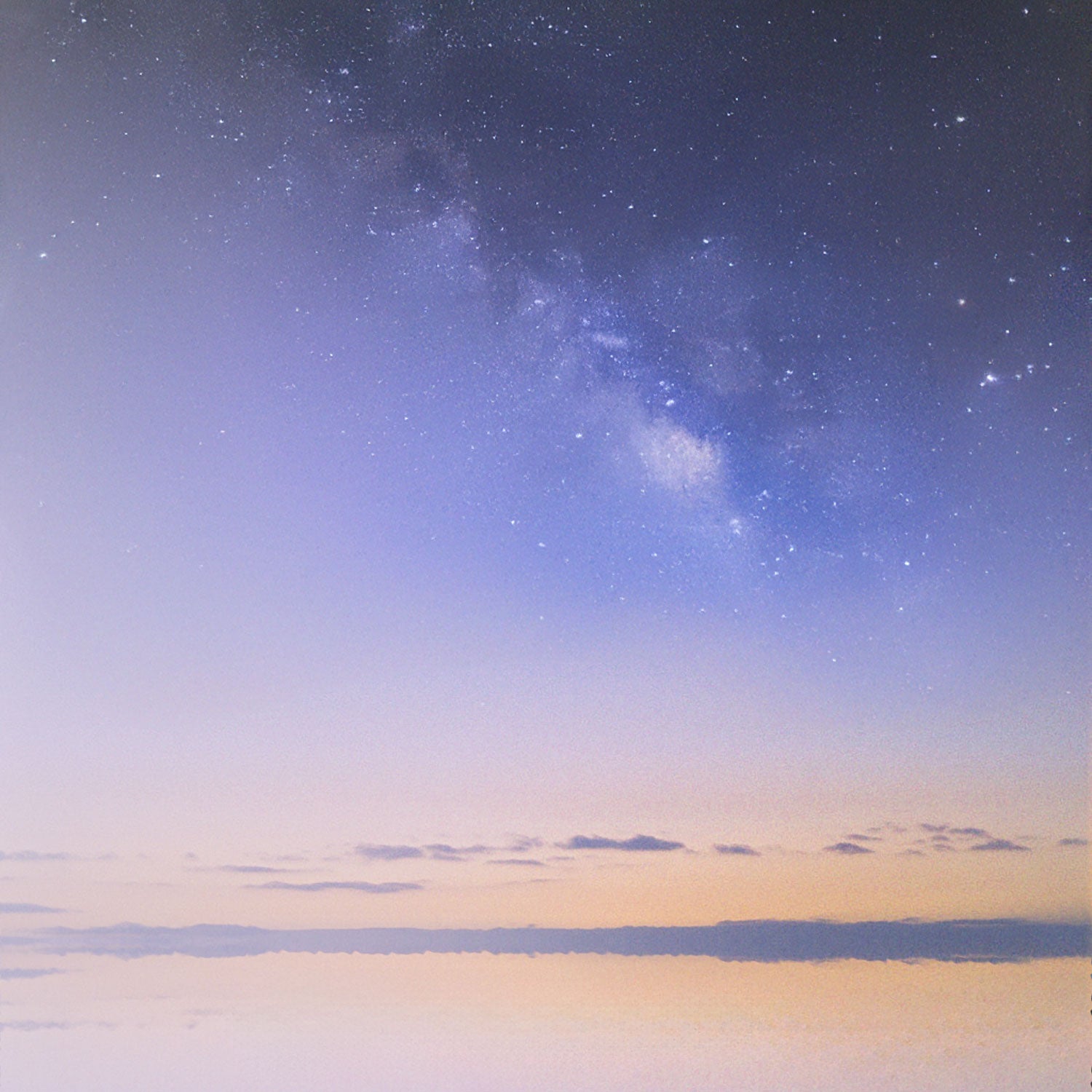 Cosmic canvas handmade candle