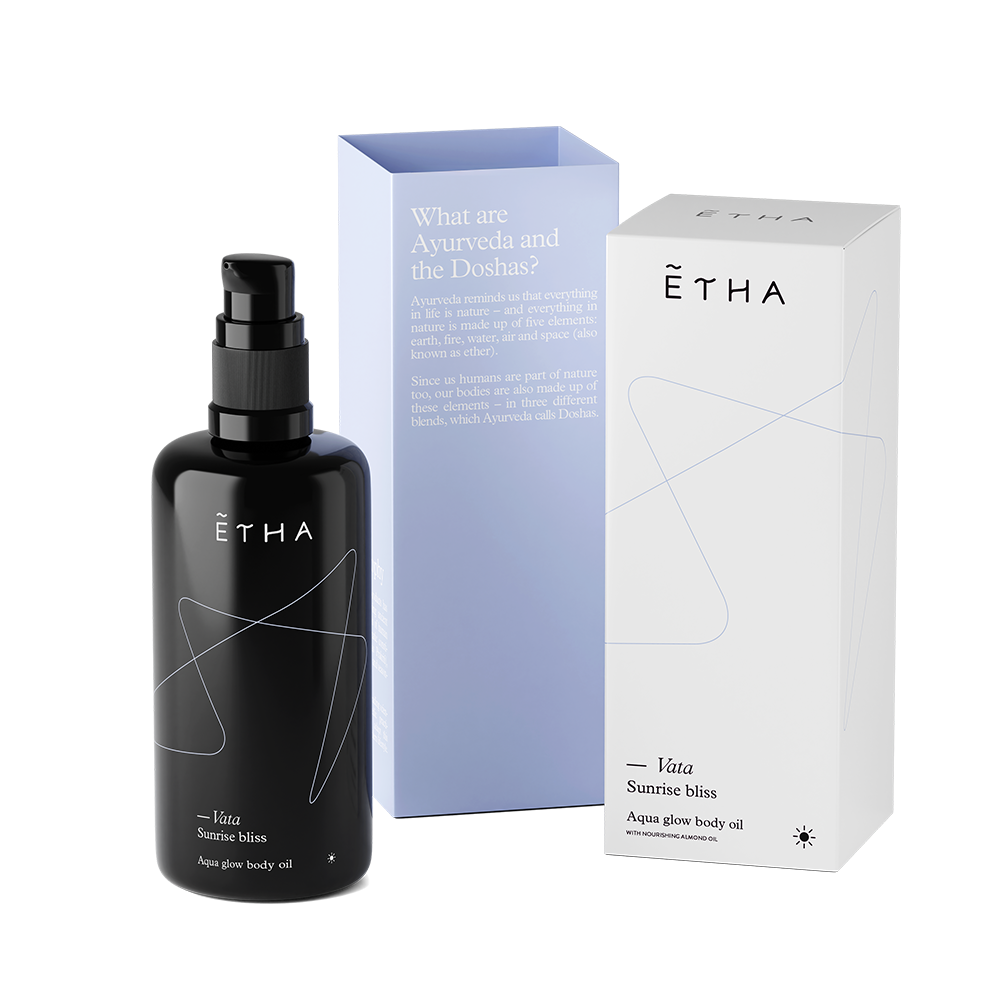 Vata body oil aqua glow